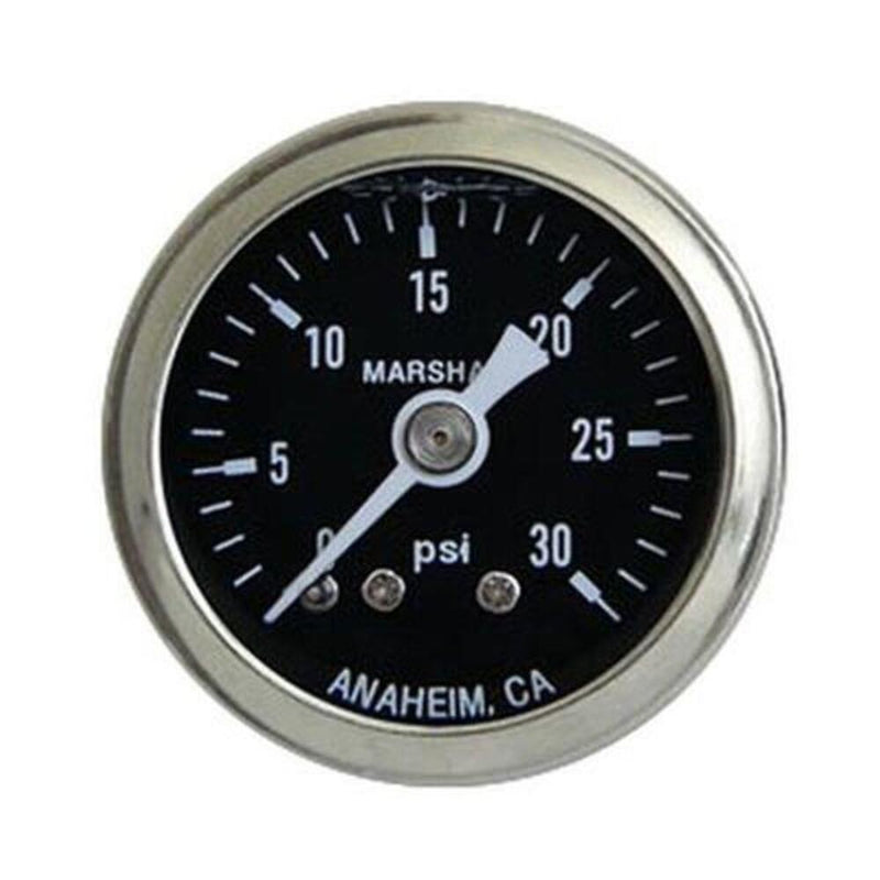 Engine Works 52007 Gauges Fuel Pressure Liquid Filled Analog Mechanical 1.50 in.