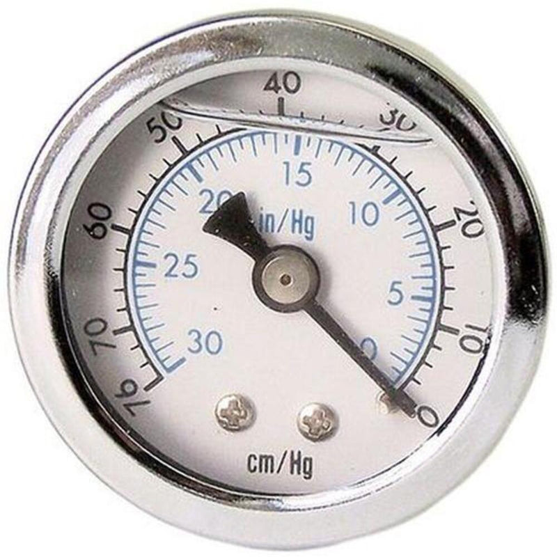 Engine Works 52010 Gauges Vacuum Liquid Filled Analog Mechanical 1.50 in.