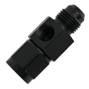 Engine Works 53006 Fitting Gauge Port Adapter Fitting AN to AN Straight Aluminum