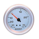 Engine Works 53201 Gauges Boost/Vacuum Analog Mechanical 2 5/8 in. Diameter 30