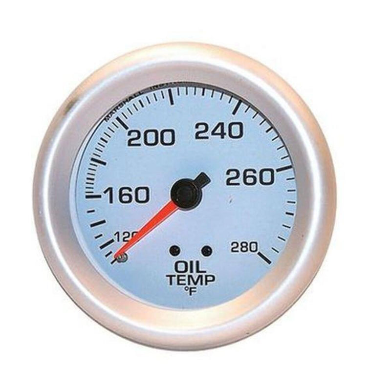 Engine Works 53204 Gauges Oil Temperature Analog Mechanical 2 5/8 in. Diameter