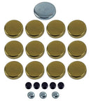 Engine Works 60400 Brass Freeze Plug Kit, Fits Chevy Small Block 400