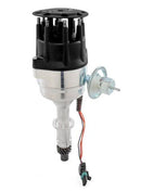 Engine Works 6RTR-BK Pontiac 301-455 V8 RTR Distributor, Black Cap