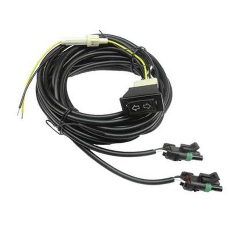 Engine Works 80302 Wiring Harness Dual Exhaust Cutout Harness Rocker Style
