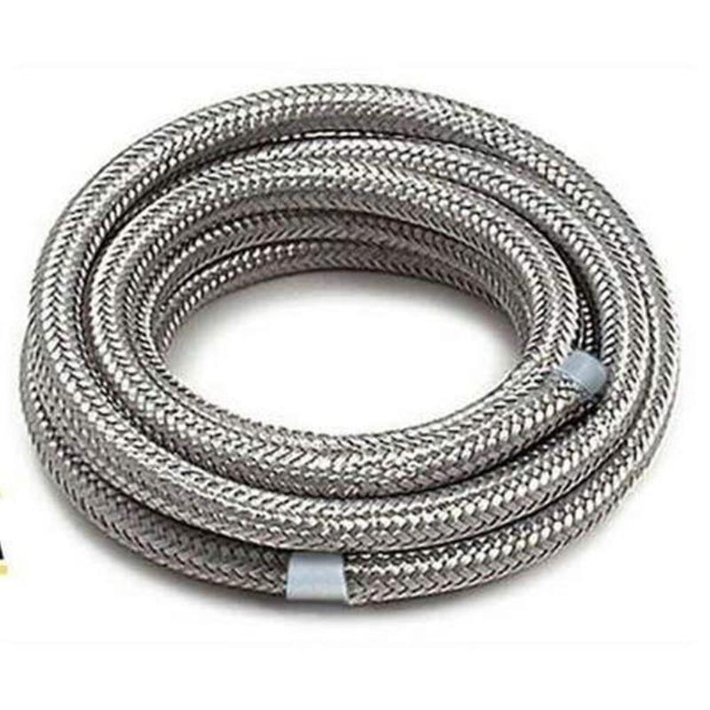 Engine Works 910603 Hose 91 Series PTFE Lined Braided Stainless Steel Outer -6 A