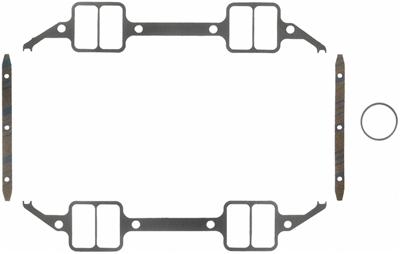 Fel-Pro 1218 Gaskets Manifold Intake Rectangular 2.630 in. x 1.34 in. Port .060