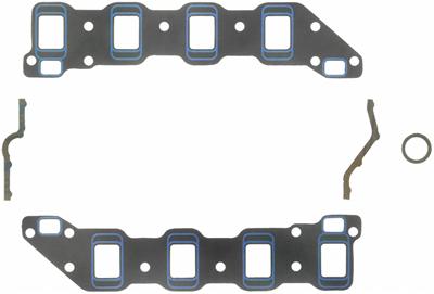 Fel-Pro 1259 Gasket Intake Manifold 1.38 in. x 1.85 in. to 1.66 in. x 3.03 in. 0