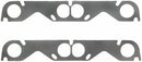 Fel-Pro 1407 Exhaust Gaskets Header Steel Core Laminate Round Port Fits Chevy Small