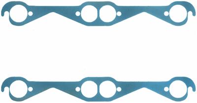 Fel-Pro 1426 Exhaust Gaskets Header Steel Core Laminate Round Port Fits Chevy Small