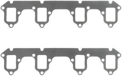 Fel-Pro 1442 Exhaust Gaskets Header Steel Core Laminate Rectangular Port Fits Ford