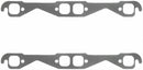 Fel-Pro 1444 Exhaust Gaskets Header Steel Core Laminate Stock Port Fits Chevy Small
