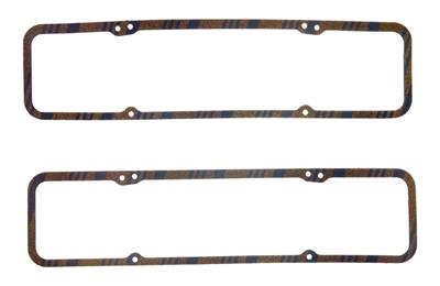 Fel-Pro 1603 Valve Cover Gaskets Blue Stripe Cork/Rubber Fits Chevy Small Block