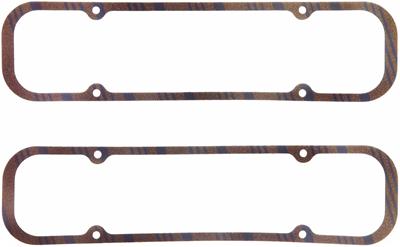Fel-Pro 1627 Valve Cover Gaskets, Blue Stripe Cork/Rubber, Pontiac, V8,