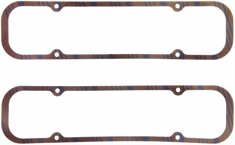 Fel-Pro 1627 Valve Cover Gaskets, Blue Stripe Cork/Rubber, Pontiac, V8,