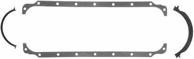 Fel-Pro 1807 Oil Pan Gasket Multi-Piece Rubber-Coated Fiber Chrysler Dodge