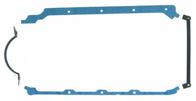 Fel-Pro 1816 Oil Pan Gasket Multi-Piece Rubber-Coated Fiber Fits Chevy Big Block