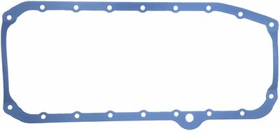 Fel-Pro 1881 Oil Pan Gasket 1-Piece Rubber/Steel Core Fits Chevy 267/305/350 Thick