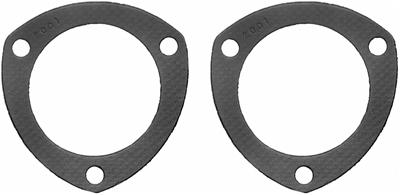 Fel-Pro 2001 Collector Gaskets Triangle Steel Core Laminate 3 Hole 3 in. Inside