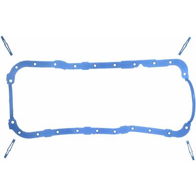 Fel-Pro OS30616R Oil Pan Gasket 1-Piece Rubber/Steel Core Fits Ford 1987-91 351W