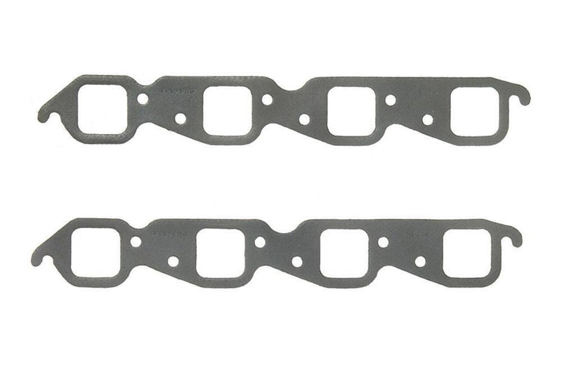 Fel-Pro 1410 Exhaust Gaskets Header Steel Core Laminate Square Port Fits Chevy Big