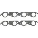 Fel-Pro 1411 Exhaust Gaskets Header Steel Core Laminate Round Port Fits Chevy Big