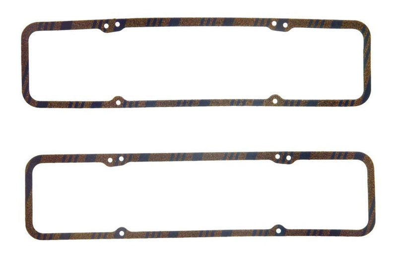 Fel-Pro 1603 Valve Cover Gaskets Blue Stripe Cork/Rubber Fits Chevy Small Block