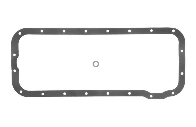 Fel-Pro 1817 Oil Pan Gasket One-Piece Rubber Coated Fiber Fits Ford 332-428 Big Block