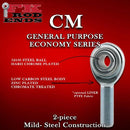 FK Rod Ends CM5 CM Series Rod Ends, 5/16-24 RH - Male Thread