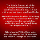 FK RSMX Series Rod Ends RSMXL10-8