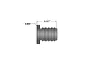 Fleece Performance Universal Hose Block-Off Plug Fittings FPE-34071