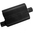 Flowmaster 42541 40 Series Muffler - 2.50 Offset In / 2.50 Center Out - Aggressive Sound