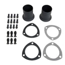 Flowtech 11100FLT Long Tube Header - Black Paint, 1-5/8", 3" Collector