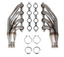 Flowtech 11535FLT LS Turbo Headers (Up & Forward) - Natural Finish