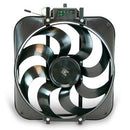 Flex-A-Lite 109304 Fan Electric 15" Black Magic S-blade single shrouded puller w/ controls