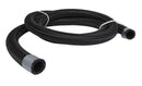 Fragola Performance Systems Premium Black Nylon Race Hose -12 AN 6 ft. 840612
