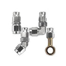 Fragola 600106 Reusable PTFE Hose End -6AN Hose To -6AN Female Zinc Plated