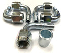 Fragola 6202023 90 Degree Crimp Fitting for PTFE, Set of 20