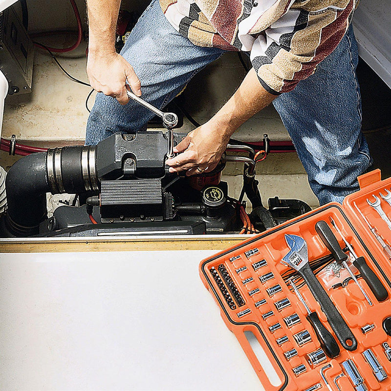 GreatNeck Tools 125-Piece Mariner's Tool Sets MS125