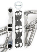 Hedman Hedders 66104 Long Tube Headers, SB Chevy, Ceramic Coated