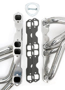 Hedman Hedders 66104 Long Tube Headers, SB Chevy, Ceramic Coated