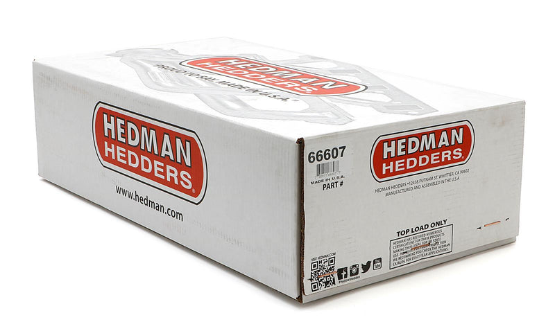 Hedman Hedders 66607 Standard Duty HTC Coated Shorty Headers, SBC