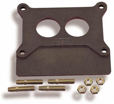 Holley 108-52 Carburetor Gaskets Base Plate Mounting 2-Barrel 2-Hole Divided