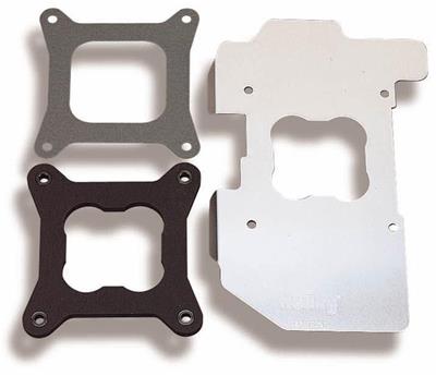 Holley 108-70 Carburetor Heat Shields Aluminum .250 in. Thick Square Bore