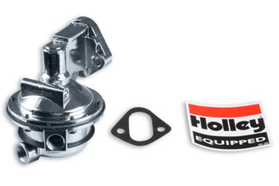 Holley 12-454-13 Fuel Pumps Mechanical 130 gph 7.5-9 psi Aluminum Silver 3/8 in.