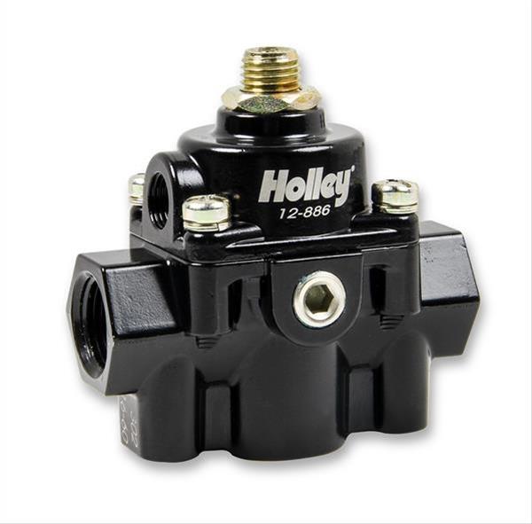 Holley 12-886 Fuel Pressure Regulators Adjustable Return Inline 15-60 psi