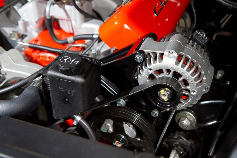 Holley LS Engine Alternator and Power Steering Brackets 20-135BK