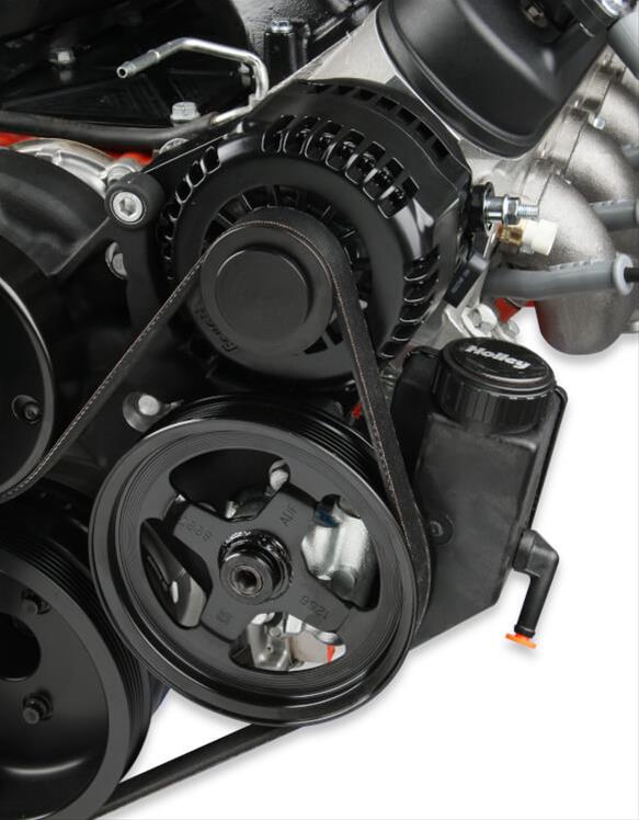 Holley Mid-Mount Complete Accessory Systems 20-200BK