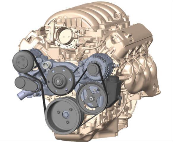 Holley Mid-Mount Complete Accessory Systems 20-200BK