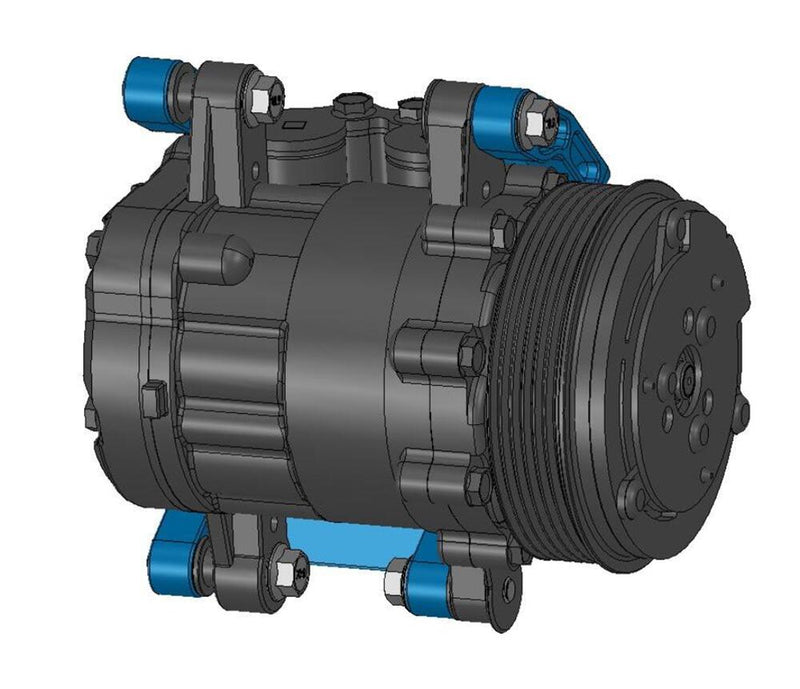 Holley LS Engine Air Conditioner Brackets 20-210