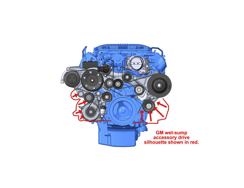 Holley Mid-Mount Complete Accessory Systems 20-220